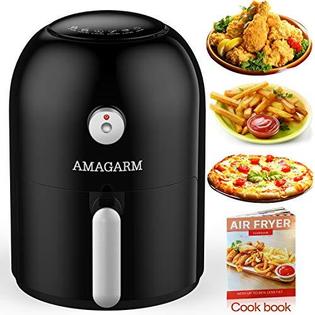 Photo 1 of Amagarm Direct Updated 2019 Version Compact Air Fryer 1.6 Quart, 800 Watt Electric Air Fryer Oven Cooker with Temperature Control, Non Stick