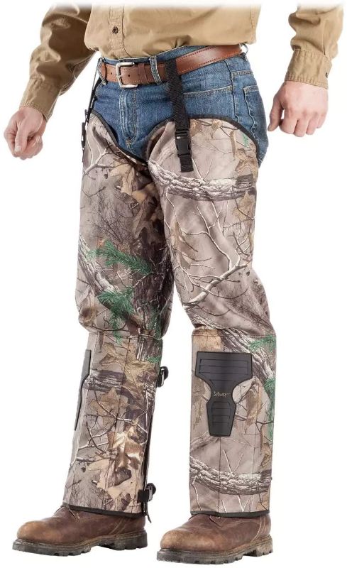 Photo 1 of ForEverlast Snake Guard Chaps, Camouflage- Hunting Gear with Full Protection for Legs from Snake Bites & Briar Thorns & Brush
