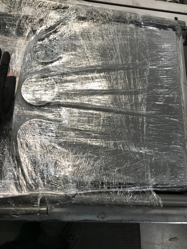 Photo 1 of 2 FOLDING SNACK TABLES,, METAL/GREY