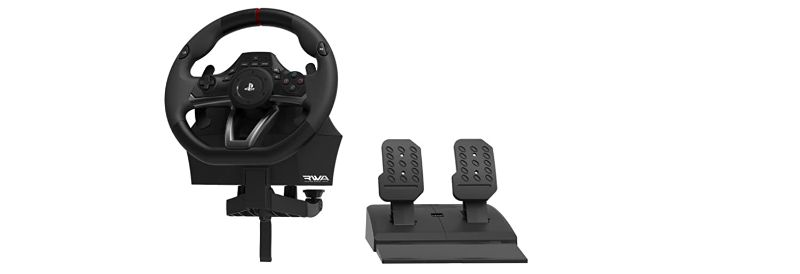 Photo 1 of HORI Racing Wheel Apex for PlayStation 4/3 and PC