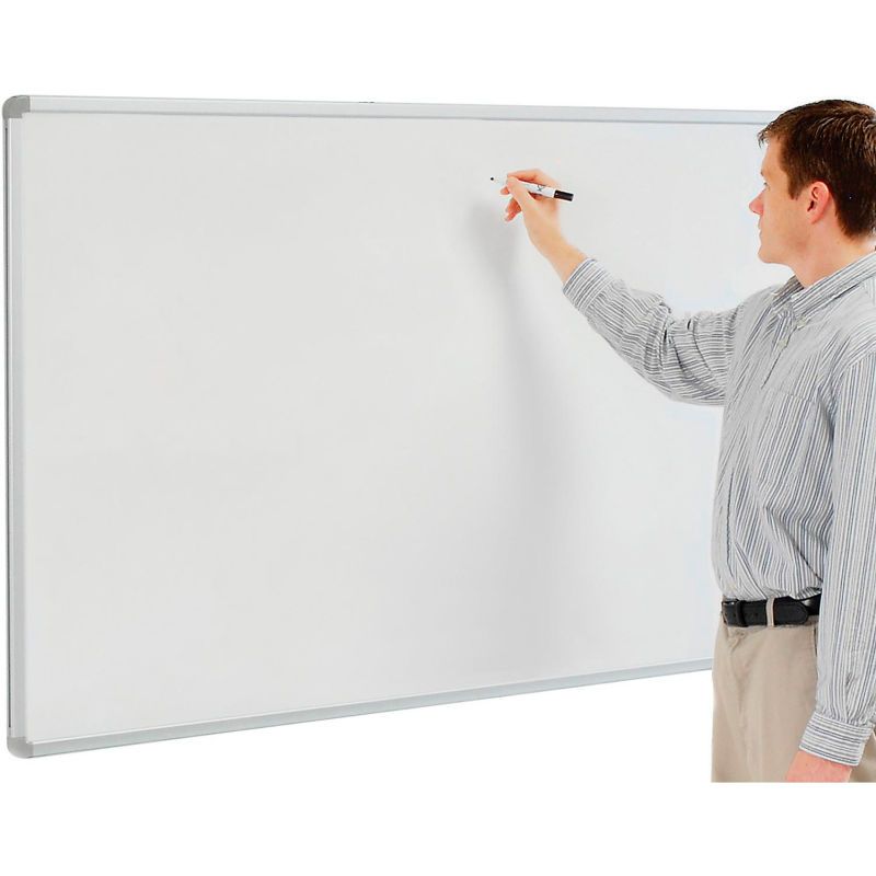 Photo 1 of Magnetic Whiteboard,, ALUMINIUM FRAME,, WHITE BOARD,, 4FT