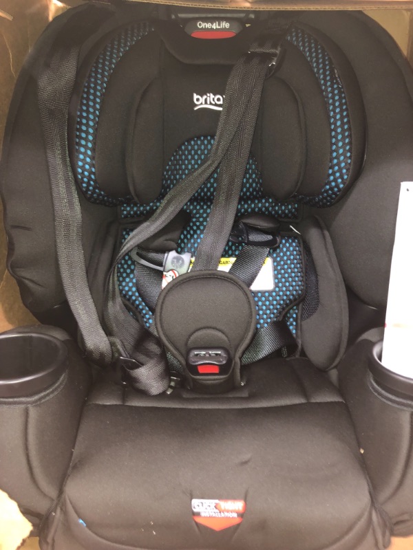 Photo 3 of Britax One4Life ClickTight All-in-One Car Seat – 10 Years of Use – Infant, Convertible, Booster – 5 to 120 Pounds + Cool Flow Ventilating Fabric, Cool