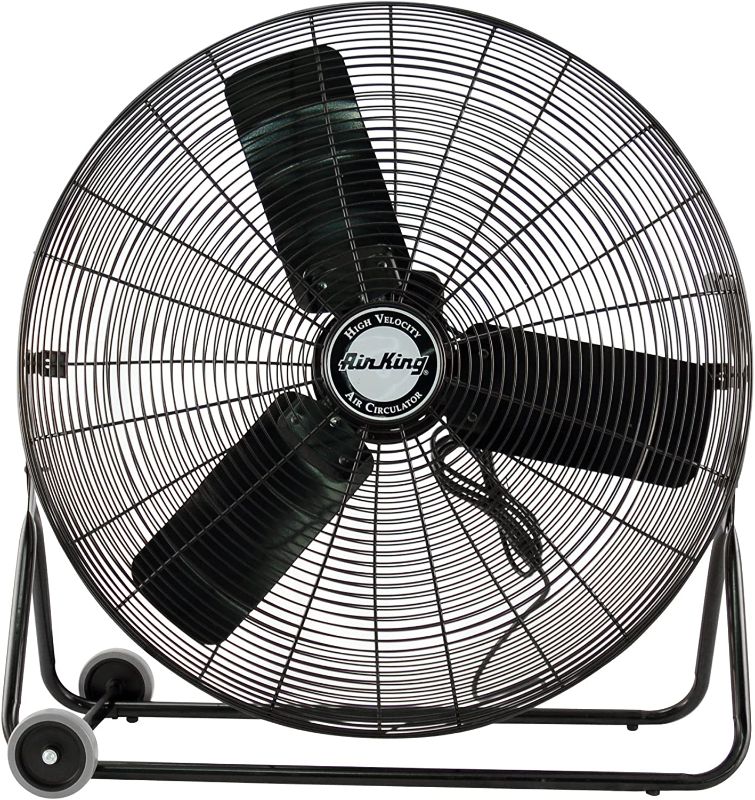 Photo 1 of Air King 9230 30 Inch High Velocity Pivoting Floor Fan, Black