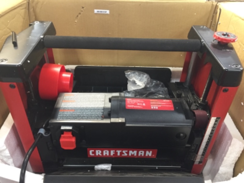 Photo 2 of Craftsman 15-Amp Benchtop Planer CMEW320