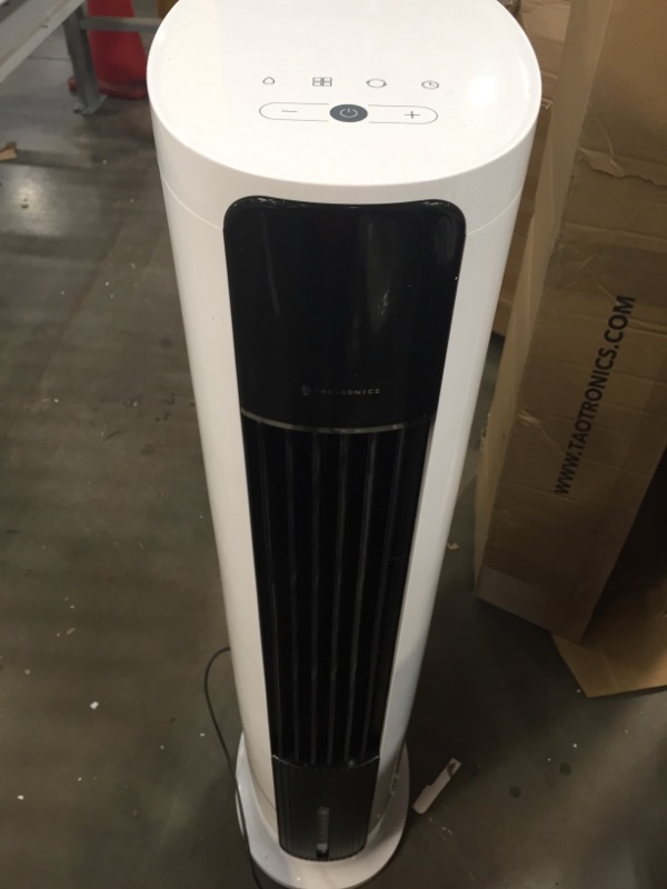 Photo 2 of 3-in-1 Evaporative Air Cooler,1.8 Gal Removable Water Tank 43" Tower Fan with Cooling and Humidifying Function