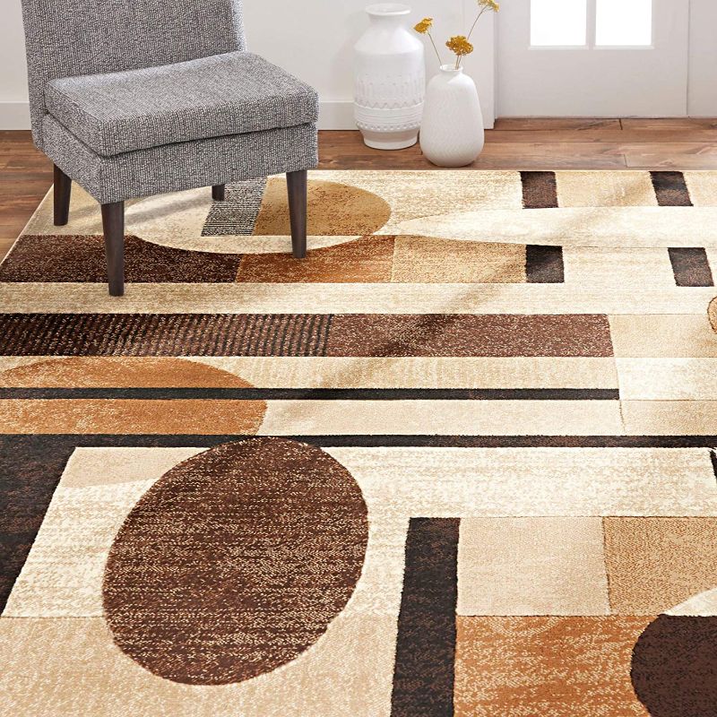 Photo 1 of 
Home Dynamix Tribeca Jasmine Modern Area Rug, Abstract Brown/Beige 39"x55"
Size:39" X 55"
Color:Brown/Beige