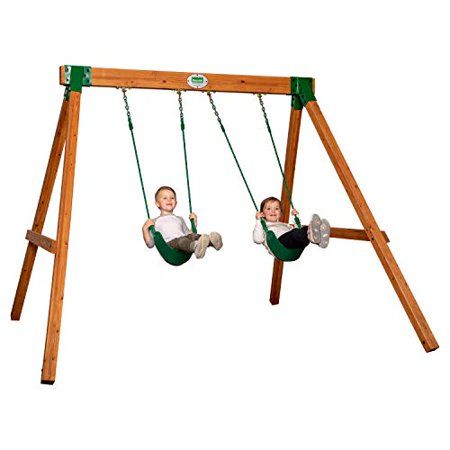 Photo 1 of Backyard Discovery Heavy Duty Durango Wooden Swing Set
box 2 of 2 