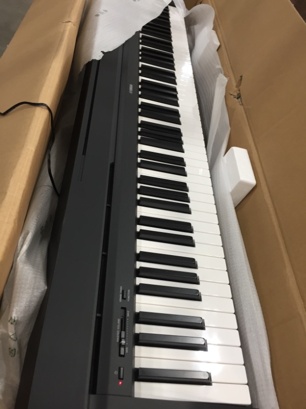 Photo 3 of Yamaha P71 88-Key Weighted Action Digital Piano with Sustain Pedal and Power Supply