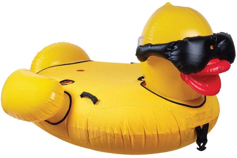 Photo 1 of GAME 56701-BB Towable Premium Inflatable-Tuff Duck, Giant, Yellow