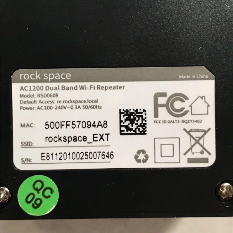 Photo 3 of Rockspace WiFi Extender -Wireless Signal Booster up to 2640sq.ft, 2.4 & 5GHz Dual Band Amplifier with Ethernet Port, Access Point, Wireless Internet Repeater Gigabit Wired Mode with 8 Second Setup