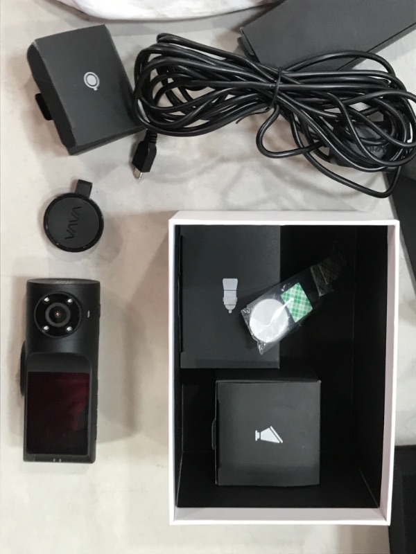 Photo 1 of VAVA 2K Dual Dash Cam TESTED AND FUNCTIONS