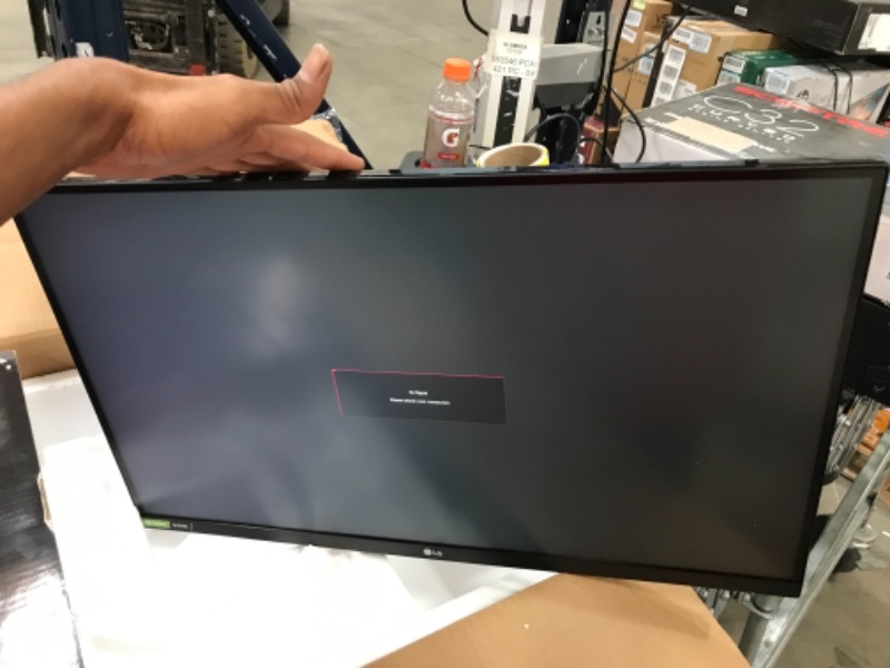 Photo 5 of LG - UltraGear 27" IPS LED QHD FreeSync Monitor with HDR (HDMI) - Black