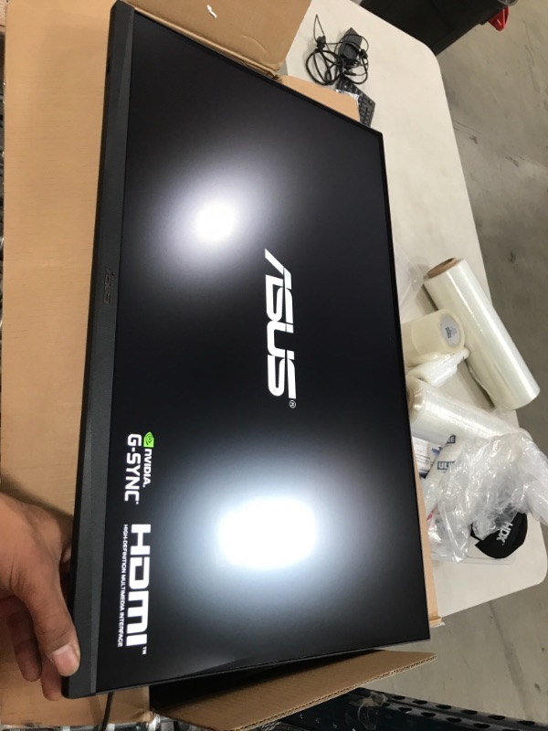 Photo 2 of ASUS TUF VG27AQL1A 27 Inch WQHD WLED 2560 x 1440 1ms MPRT 120Hz 16:9 Eye-Care Technology Adaptive Sync G-Sync Compatible Widescreen Gaming LCD IPS Monitor - Black