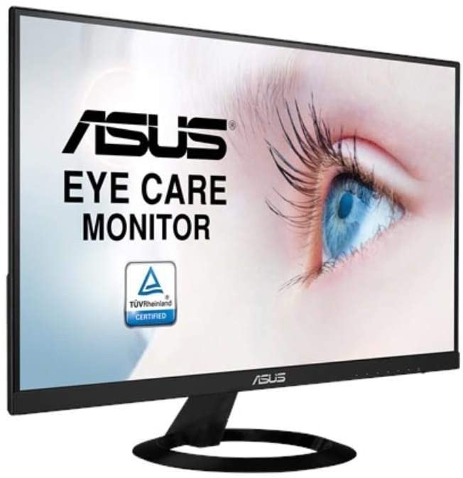 Photo 1 of Asus VZ249HE 23.8" Full HD 1080P IPS Eye Care Monitor with HDMI and VGA, Black
