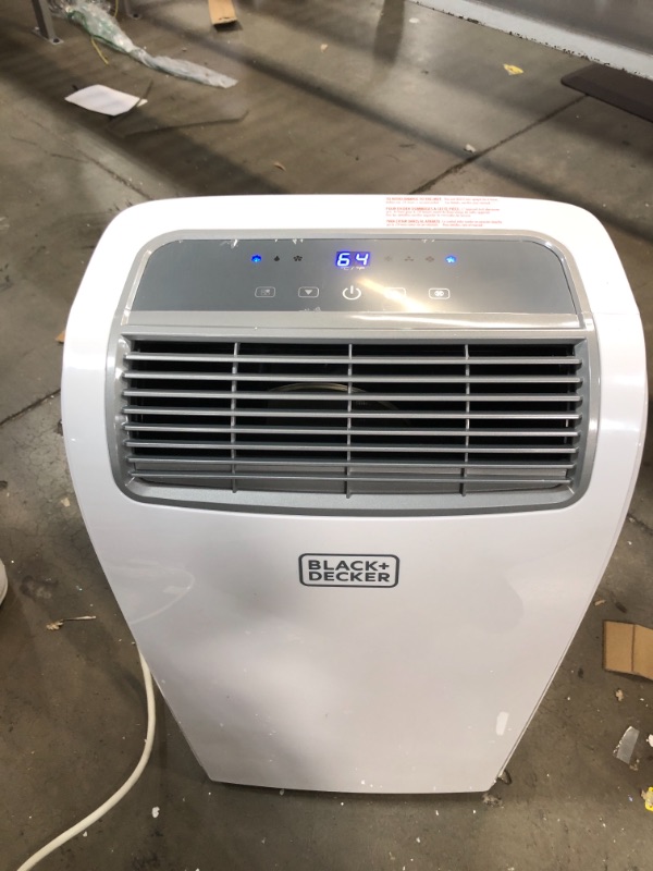 Photo 2 of BLACK+DECKER BPT06WTB Portable Air Conditioner, 6,000 BTU SACC/CEC (10,000 BTU ASHRAE), White
