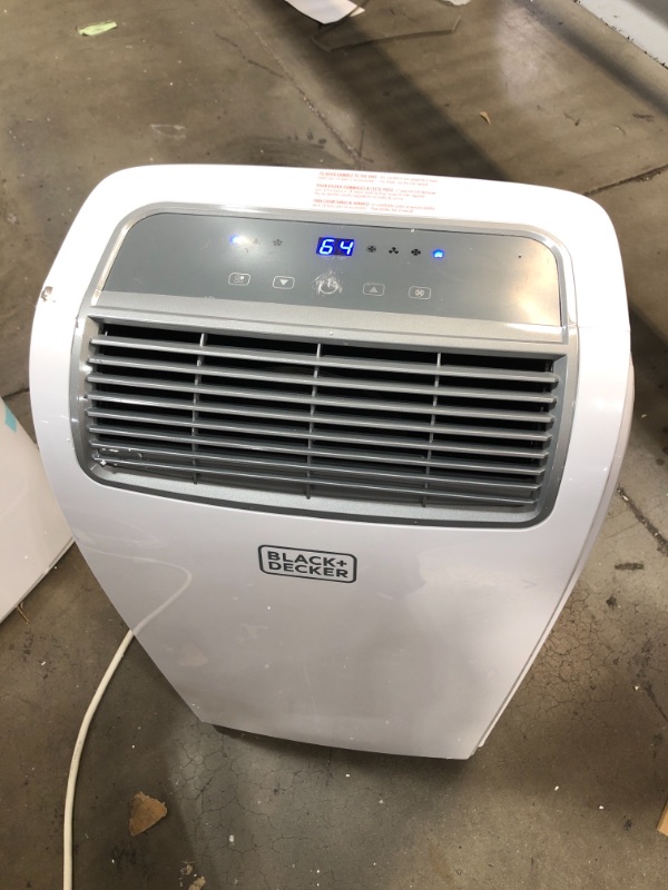 Photo 2 of BLACK+DECKER BPT06WTB Portable Air Conditioner, 6,000 BTU SACC/CEC (10,000 BTU ASHRAE), White
