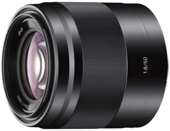 Photo 1 of Sony - E 50mm F1.8 OSS Portrait Lens (SEL50F18/B), Black
