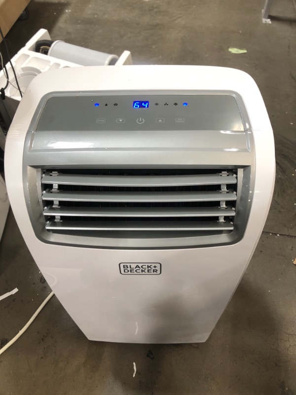 Photo 2 of BLACK+DECKER BPACT14WT Portable Air Conditioner with Remote Control, 7,700 BTU DOE (14,000 BTU ASHRAE), Cools Up to 350 Square Feet, White...**PREVIOUSLY OPENED**
