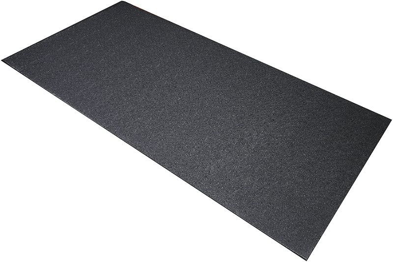 Photo 1 of BalanceFrom High Density Treadmill Exercise Bike Equipment Mat, 3 Ft x 6.5 Ft