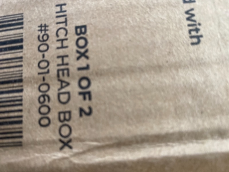 Photo 2 of INCOMPLETE -BOX 1 OF 2- Equal-i-zer 4-point Sway Control Hitch, 90-00-0600, 6,000 Lbs Trailer Weight Rating, 600 Lbs Tongue Weight Rating, Weight Distribution Kit Includes Standard Hitch Shank, Ball NOT Included
