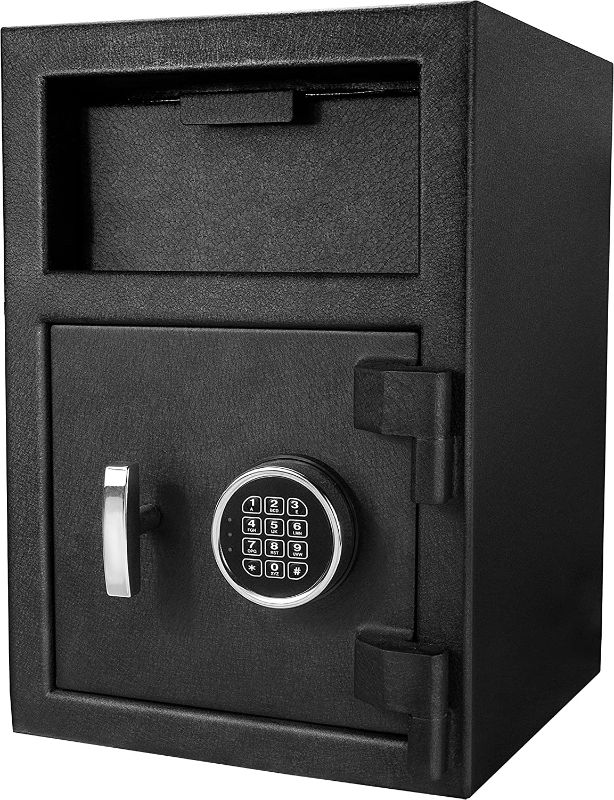 Photo 1 of Barska AX12588 Standard Depository Keypad Safe,Black
