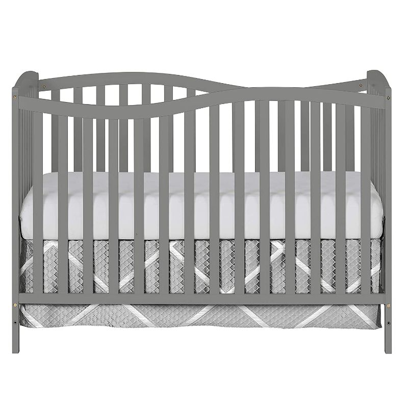 Photo 1 of Dream On Me Chelsea 5-in-1 Convertible Crib, Storm Grey
