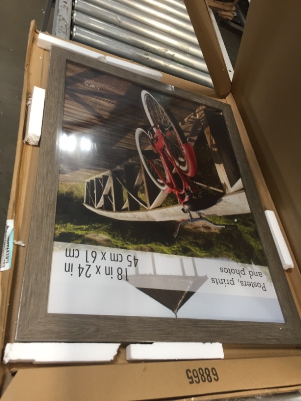 Photo 3 of MCS Museum Poster Frame, 18 x 24 in, Barnwood
