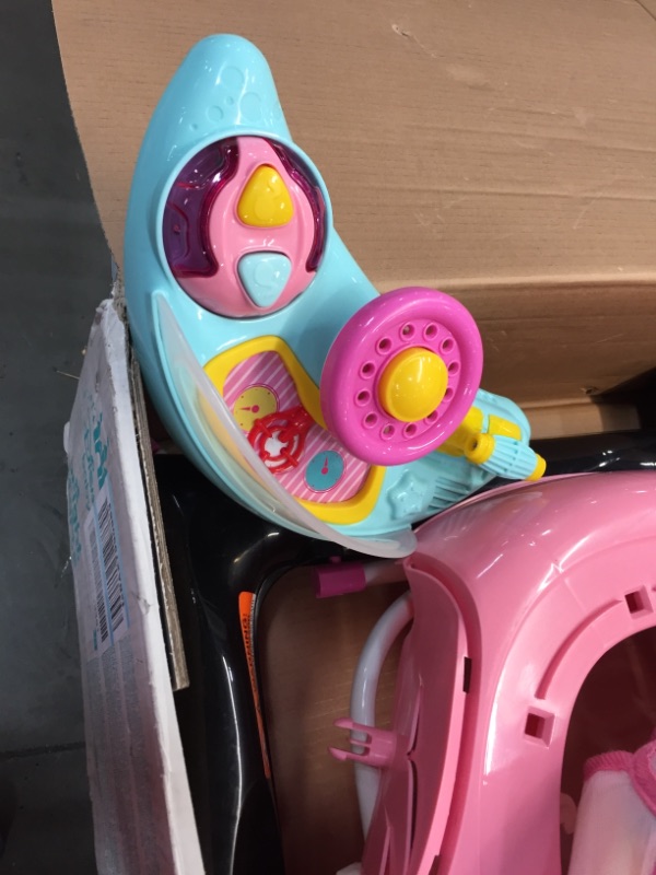 Photo 3 of Delta Children First Race 2-in-1 Baby Walker, Pink
--PARTS MOSTLY--