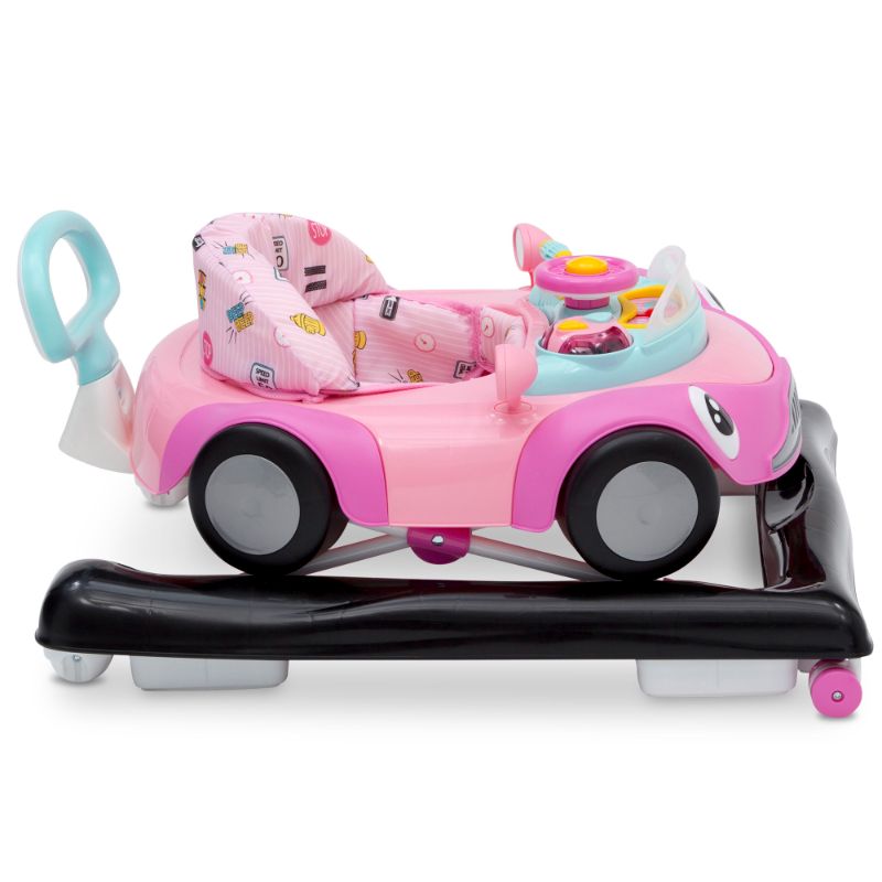 Photo 1 of Delta Children First Race 2-in-1 Baby Walker, Pink
--PARTS MOSTLY--