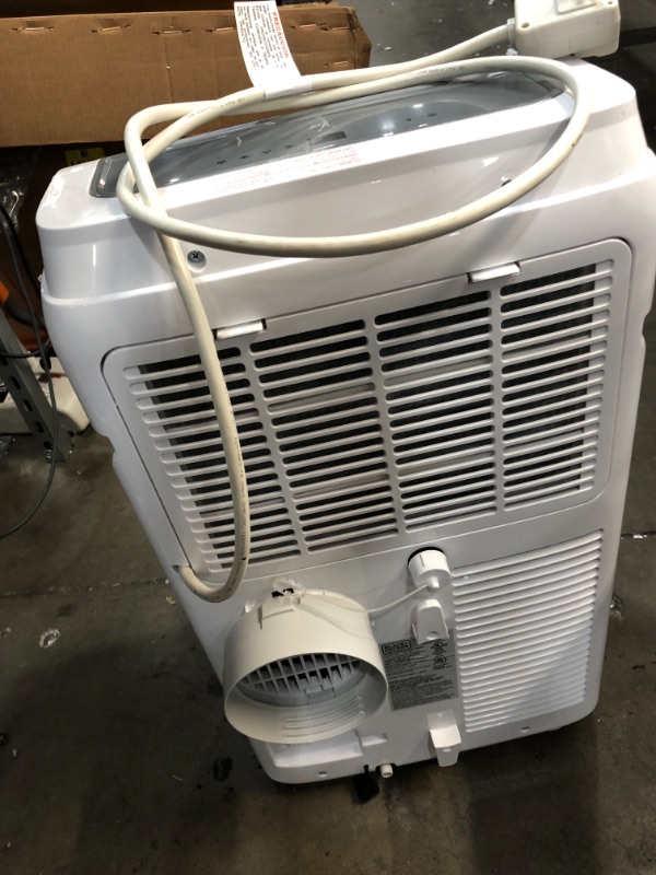Photo 5 of BLACK+DECKER BPACT08WT Portable Air Conditioner with Remote Control, 5,000 BTU DOE (8,000 BTU ASHRAE), Cools Up to 150 Square Feet, White
