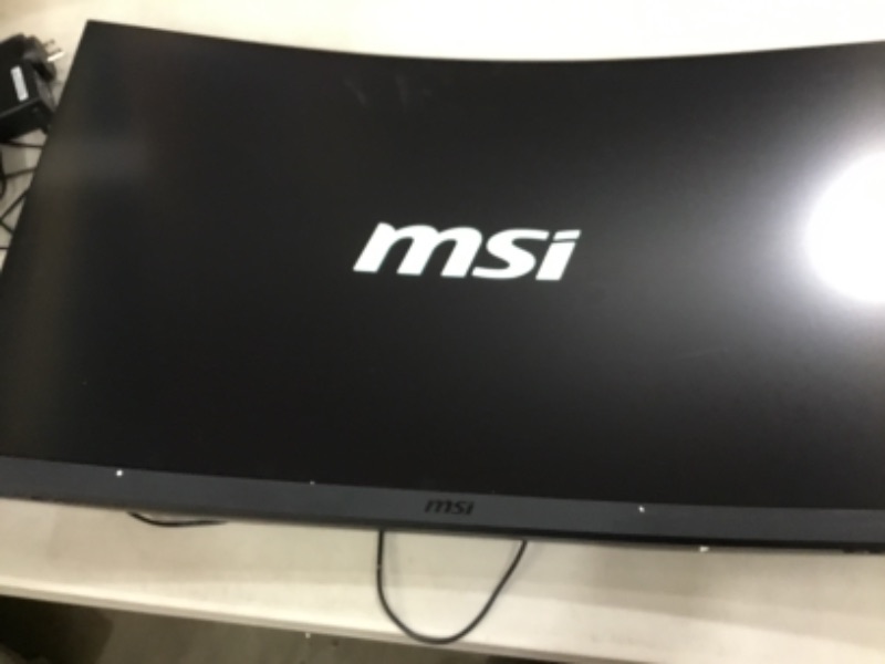 Photo 2 of MSI Optix G32CQ4 QHD 1500R Curvature 16:9 Aspect Ratio Non-Glare Super Narrow Bezel 1ms 2560 x 1440 165Hz Refresh Rate Tilt Adjustment AMD FreeSync 32" Curved Gaming Monitor, Black