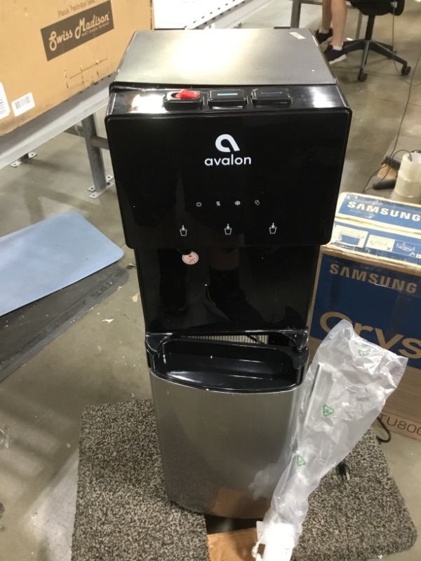 Photo 1 of Avalon Bottom Loading Water Cooler Water Dispenser with BioGuard- 3 Temperature Settings - Hot, Cold & Room Water, Durable Stainless Steel Construction, Anti-Microbial Coating- UL/Energy Star Approved