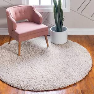 Photo 1 of 3' 3 x 3' 3 Zermatt Shag Round Rug