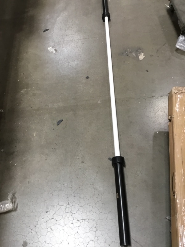 Photo 1 of 7 Ft Bench Press Bar White 