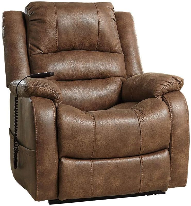 Photo 1 of Ashley Yandel Power Lift Recliner in Saddle