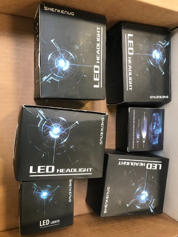 Photo 1 of  LED Headlight Bulbs, pack 