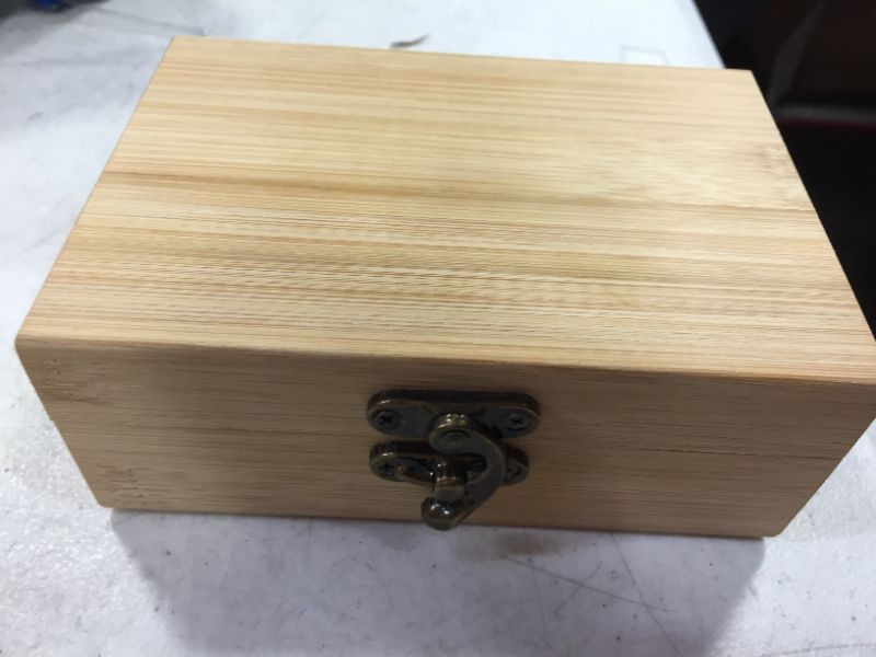 Photo 2 of zhou mini Wood Box and Wood Storage Box