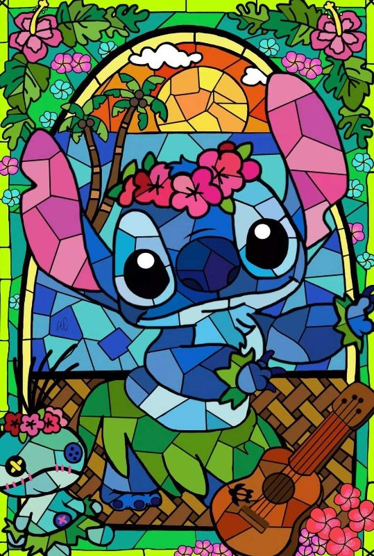 Photo 1 of 2pack---DIY 5D Diamond Painting Kit Full Drill Blue Koala Embroidery Cross Stitch DIY Art Craft Home Wall Decor (Diamond Painting Tool Included) 