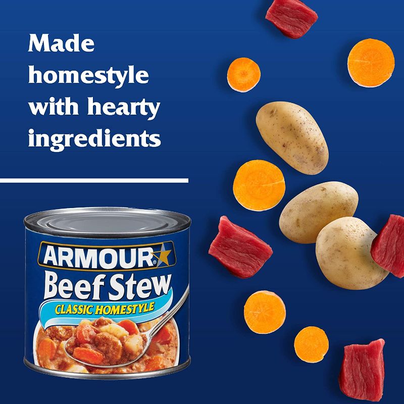 Photo 1 of Armour BeefStew Classic Homestyle 12pack 20oz   exp 05-5024