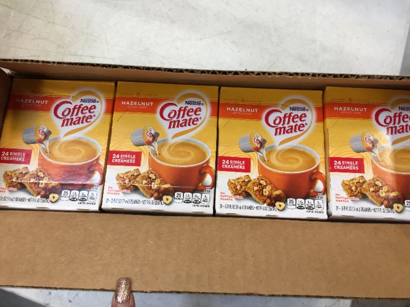 Photo 3 of Coffee Mate Hazelnut 4cartons 24creamers    Best 12-2021