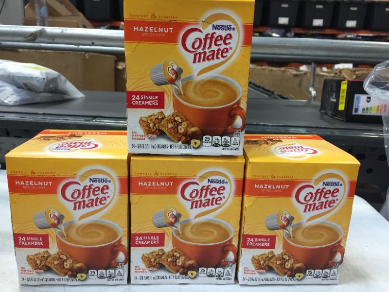 Photo 4 of Coffee Mate Hazelnut 4cartons 24creamers    Best 12-2021