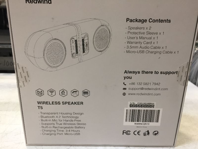 Photo 3 of Wireless Speaker T5  ++Factory Sealed