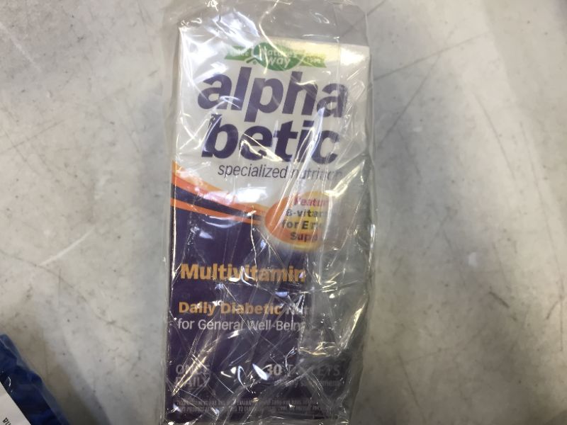 Photo 2 of Nature's Way Alpha betic® Multivitamin, Energy Support  30tablets  exp date 09-2023