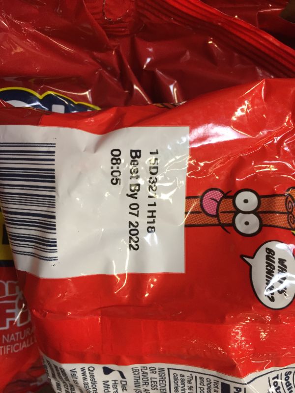 Photo 3 of 12PACK 7oz Bags Hard Candy Cinnamon Fire  exp date 07-2022