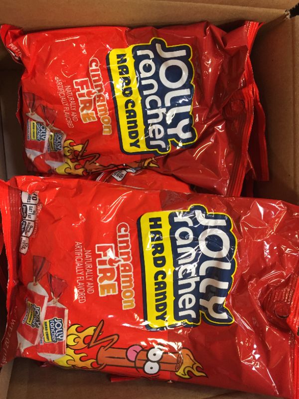 Photo 4 of 12PACK 7oz Bags Hard Candy Cinnamon Fire  exp date 07-2022