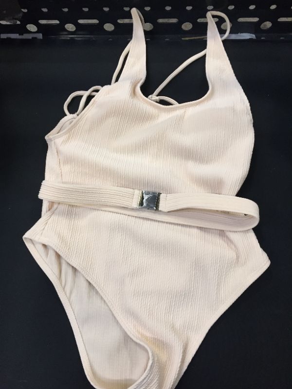 Photo 1 of Color One piece Swimsuit Light Cream 