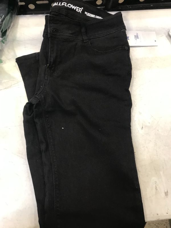 Photo 2 of Black Bootcut Jeans - Juniors size 9