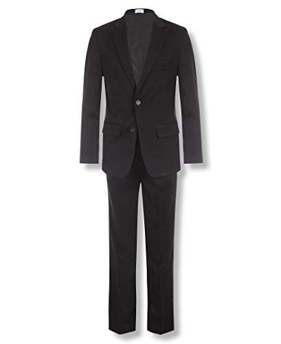 Photo 1 of Calvin Klein Big Boys' 2-Piece Formal Suit Set, Black, 10
