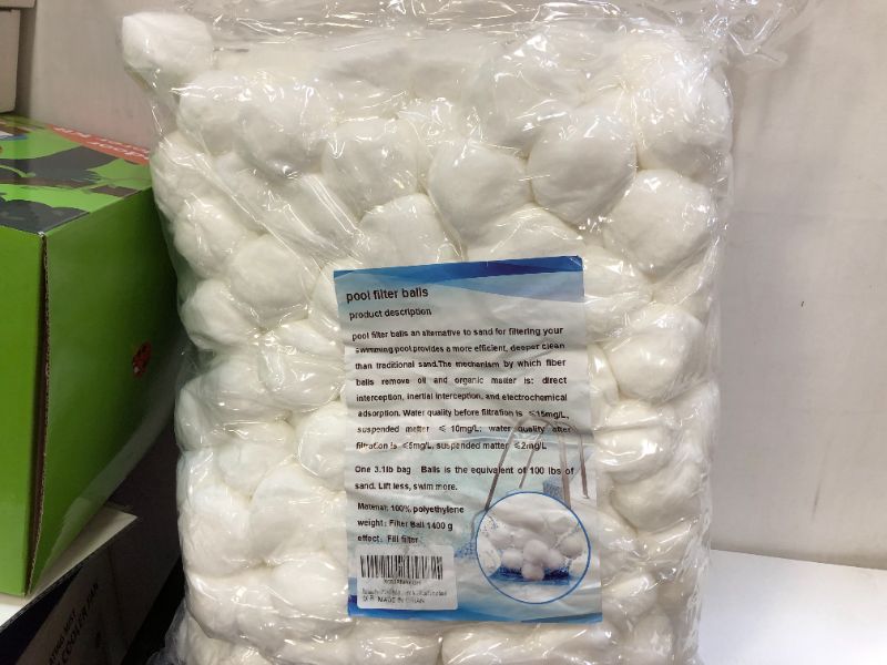 Photo 2 of 3.1. lbs Pool Filter Balls, Eco-Friendly Fiber Filter Media for Swimming Pool Aquarium Filters  