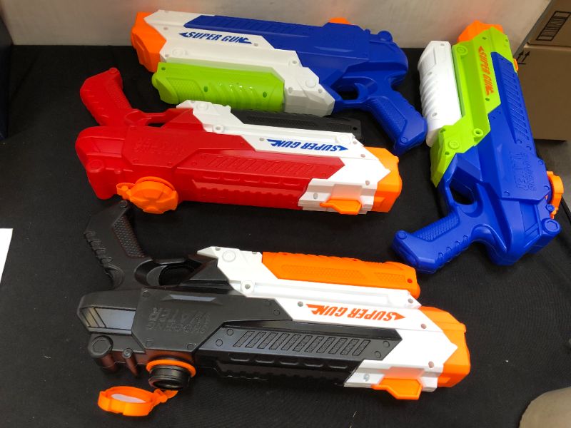 Photo 1 of 4 pack water gun kids toy